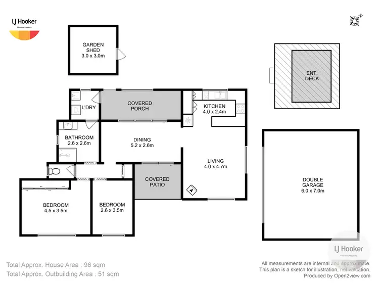 Floorplan of Homely house listing, 7 Nerine Street, Primrose Sands TAS 7173
