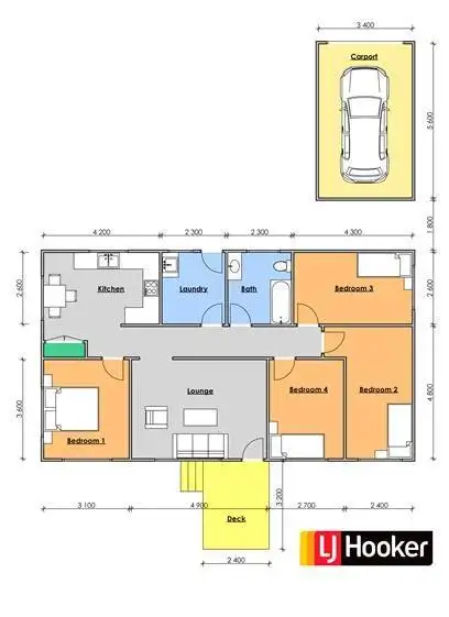 Floorplan of Homely house listing, 62A Combined Street, Wingham NSW 2429