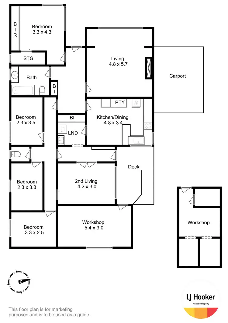 Floorplan of Homely house listing, 1 Belar Street, Howrah TAS 7018
