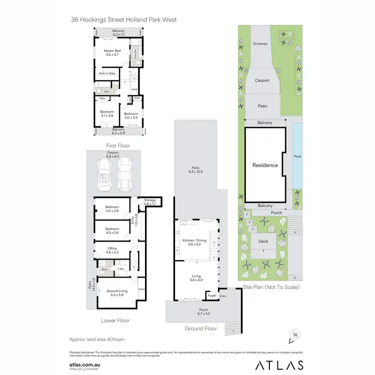 Floorplan of Homely house listing, 36 Hockings Street, Holland Park West QLD 4121