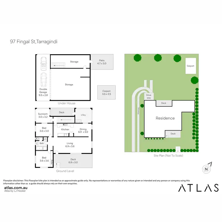 Floorplan of Homely house listing, 97 Fingal Street, Tarragindi QLD 4121