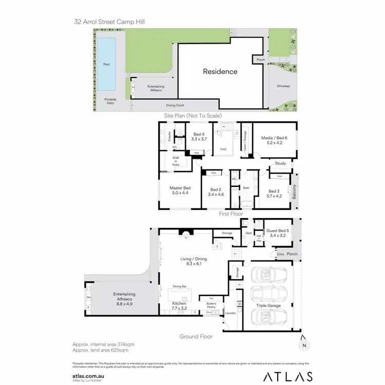 Floorplan of Homely house listing, 32 Arrol Street, Camp Hill QLD 4152