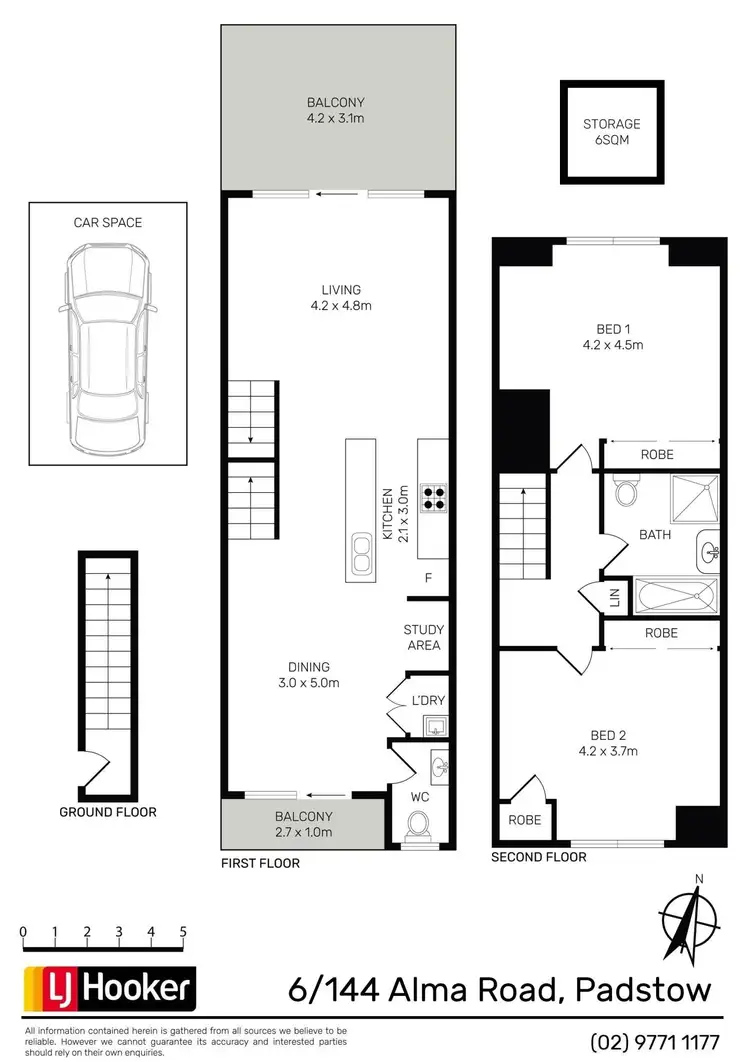 Floorplan of Homely apartment listing, 6/144 Alma Road, Padstow NSW 2211