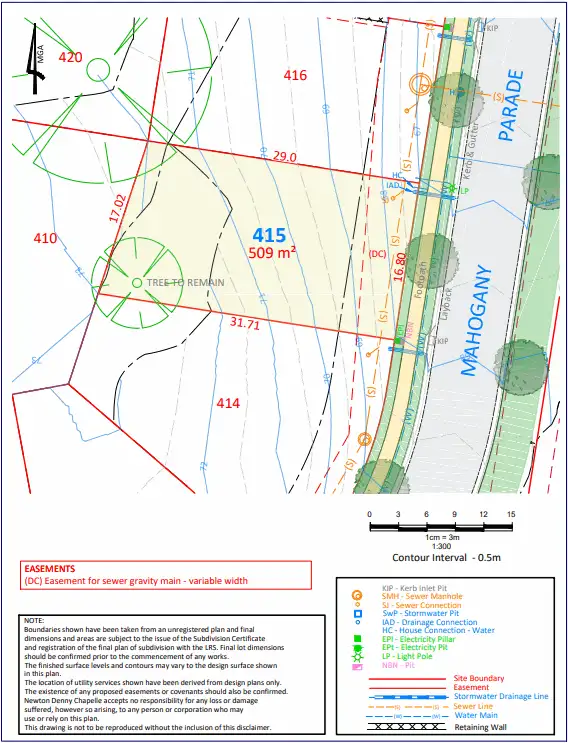 Floorplan of Homely land listing, 38 Mahogany Parade, Goonellabah NSW 2480