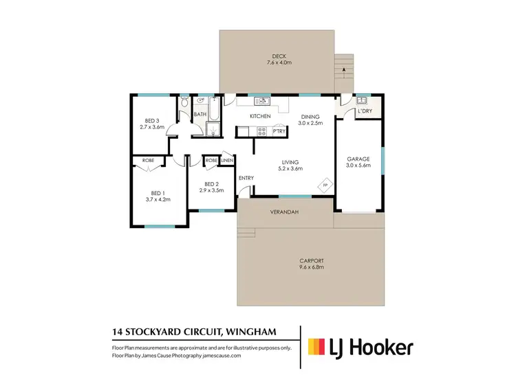 Floorplan of Homely house listing, 14 Stockyard Circuit, Wingham NSW 2429