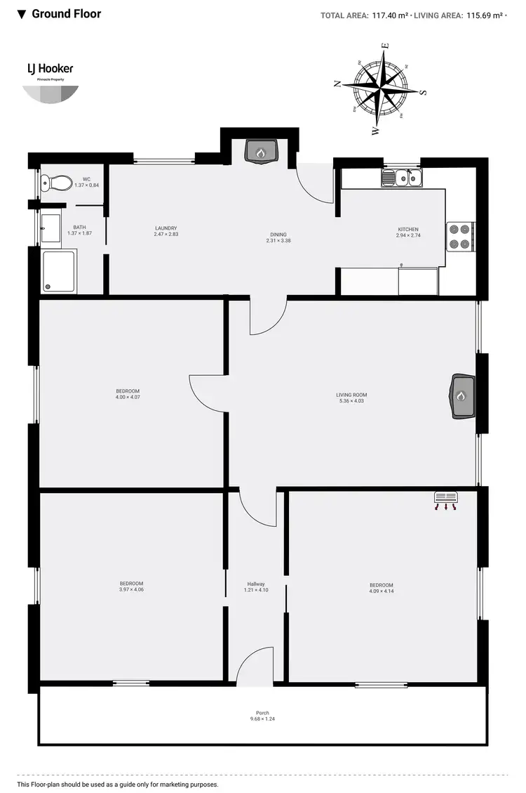 Floorplan of Homely rural property listing, 2129 Tunnack Road, Tunnack TAS 7120