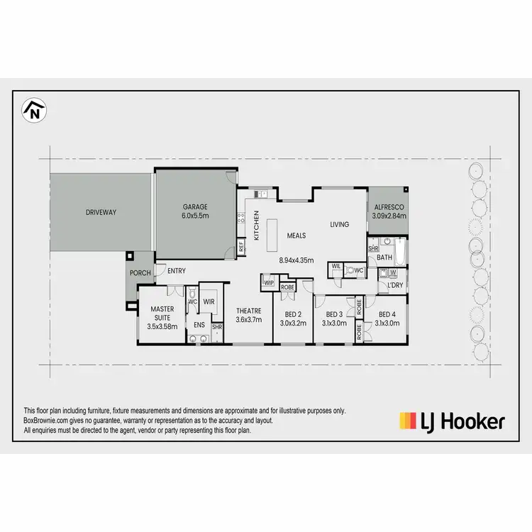 Floorplan of Homely house listing, 76 Bandicoot Loop, Tarneit VIC 3029