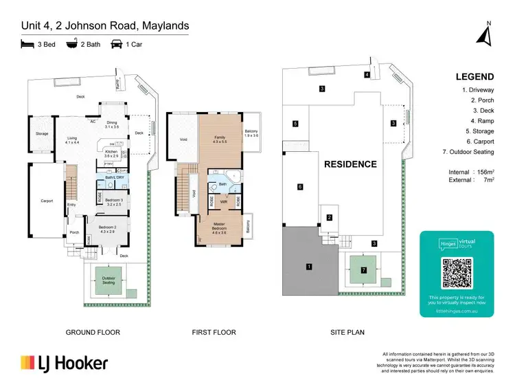 Floorplan of Homely townhouse listing, 4/2 Johnson Road, Maylands WA 6051