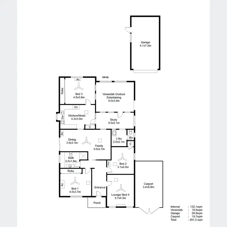 Floorplan of Homely house listing, 16 Lasscock Avenue, Lockleys SA 5032