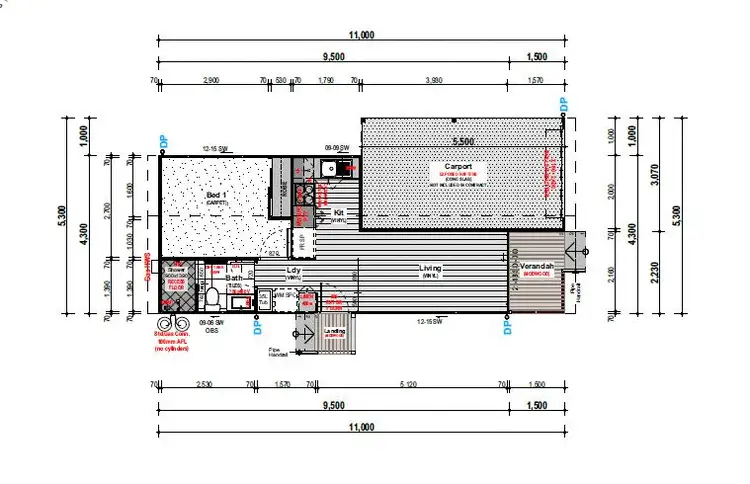 Floorplan of Homely villa listing, Site 41/187a Ballina Road (Leisure Village), Alstonville NSW 2477