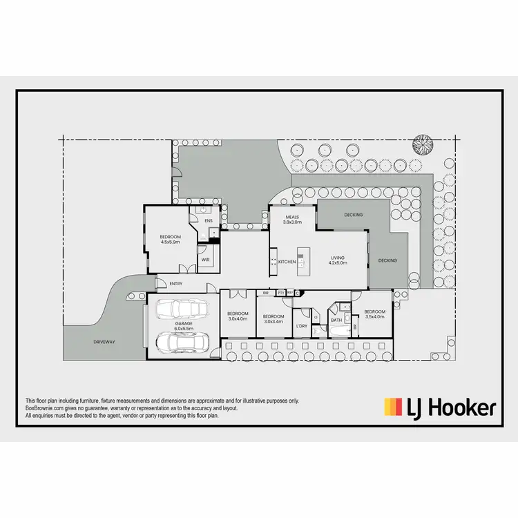 Floorplan of Homely house listing, 9 Inverie Place, Point Cook VIC 3030