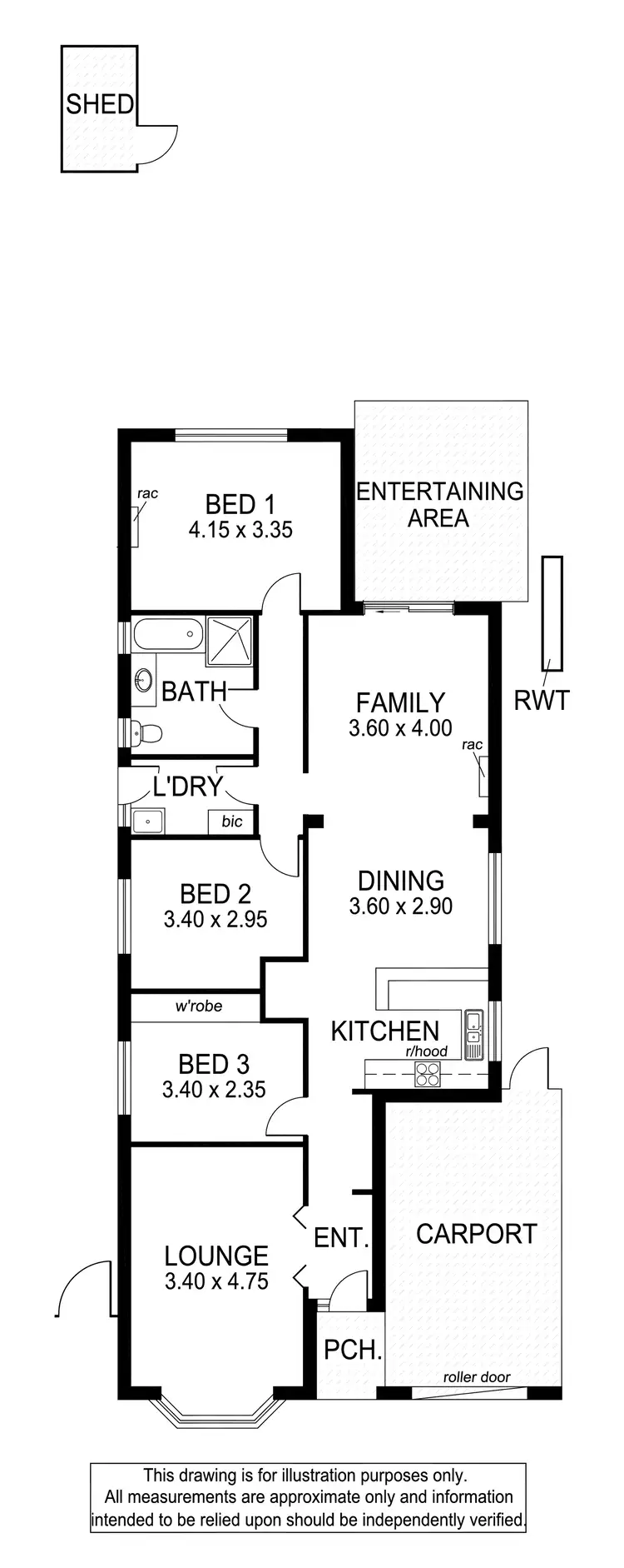 Floorplan of Homely house listing, 2 Nelson Road, Angle Park SA 5010
