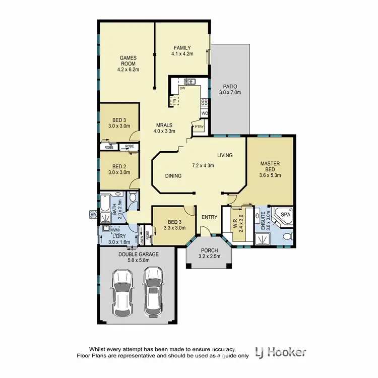 Floorplan of Homely house listing, 6 Kroning Court, Petrie QLD 4502
