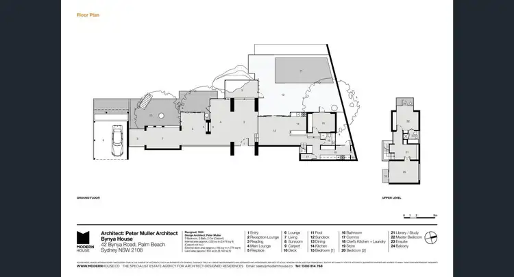 Floorplan of Homely house listing, 42 Bynya Road, Palm Beach NSW 2108