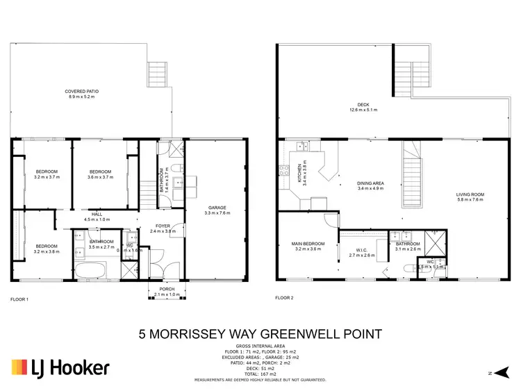 Floorplan of Homely house listing, 5 Morrissey Way, Greenwell Point NSW 2540