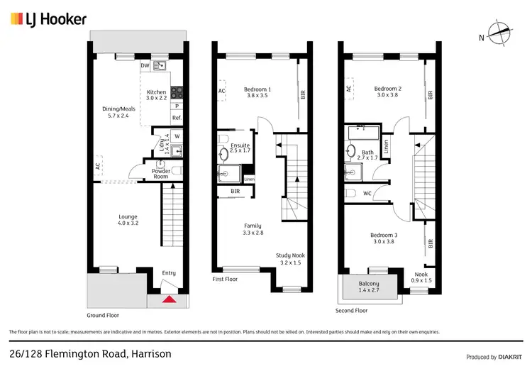 Floorplan of Homely apartment listing, 26/128 Flemington Road, Harrison ACT 2914