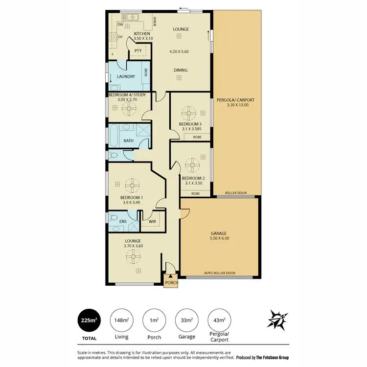 Floorplan of Homely house listing, 2 Flinders Road, Hillcrest SA 5086