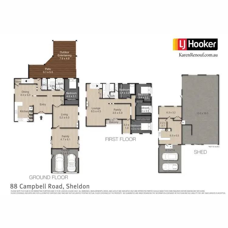 Floorplan of Homely house listing, 88-90 Campbell Road, Sheldon QLD 4157