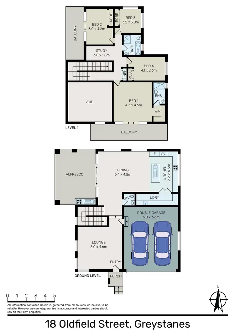 Floorplan of Homely house listing, 18 Oldfield Street, Greystanes NSW 2145