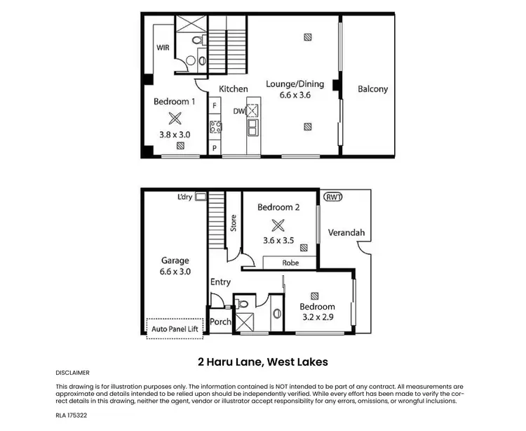 Floorplan of Homely house listing, 2 Haru Lane, West Lakes SA 5021