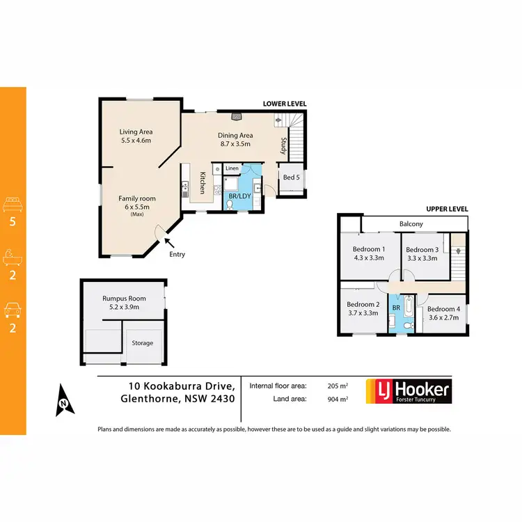 Floorplan of Homely house listing, 10 Kookaburra Drive, Glenthorne NSW 2430