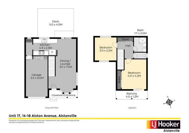 Floorplan of Homely townhouse listing, Unit 17/14-18 Alston Avenue, Alstonville NSW 2477