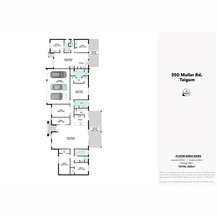 Floorplan of Homely house listing, 350 Muller Road, Taigum QLD 4018