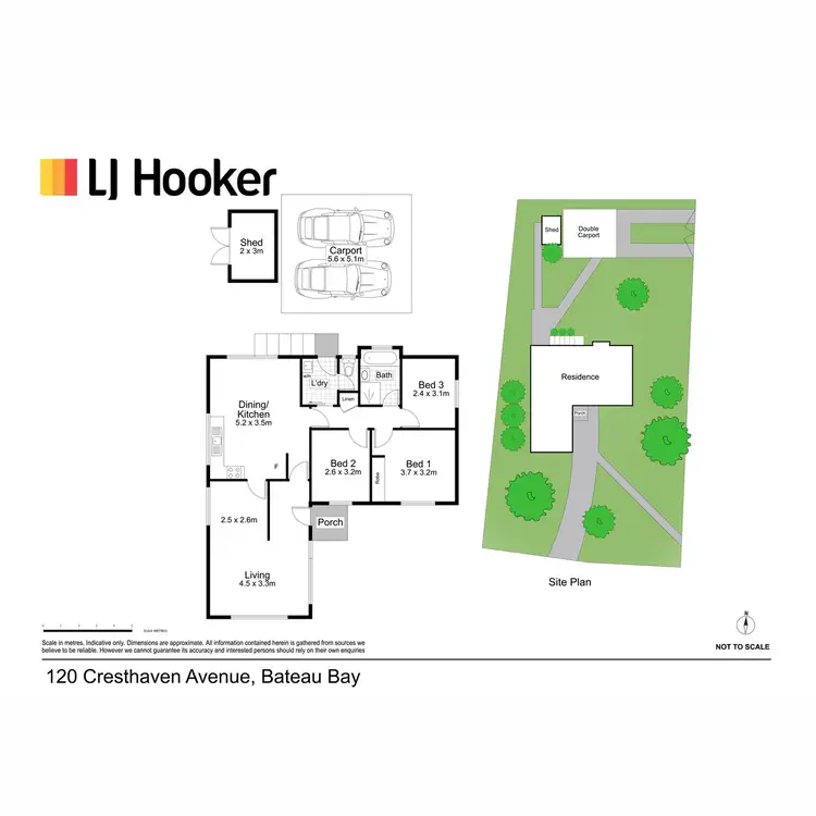 Floorplan of Homely house listing, 120 Cresthaven Avenue, Bateau Bay NSW 2261
