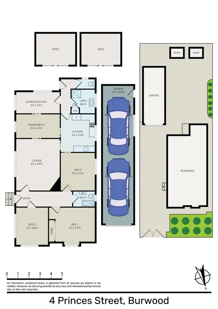 Floorplan of Homely house listing, 4 Princes Street, Burwood NSW 2134