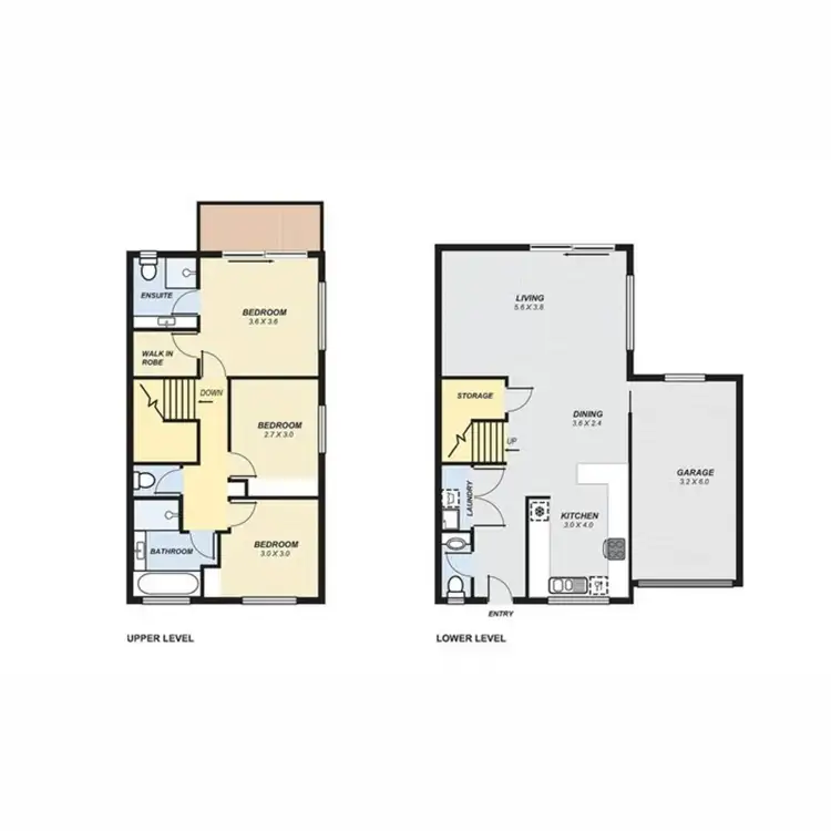 Floorplan of Homely townhouse listing, 12/38 Brays Road, Murrumba Downs QLD 4503