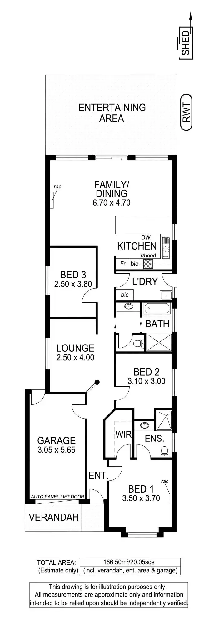 Floorplan of Homely house listing, 59 Norrie Avenue, Clovelly Park SA 5042