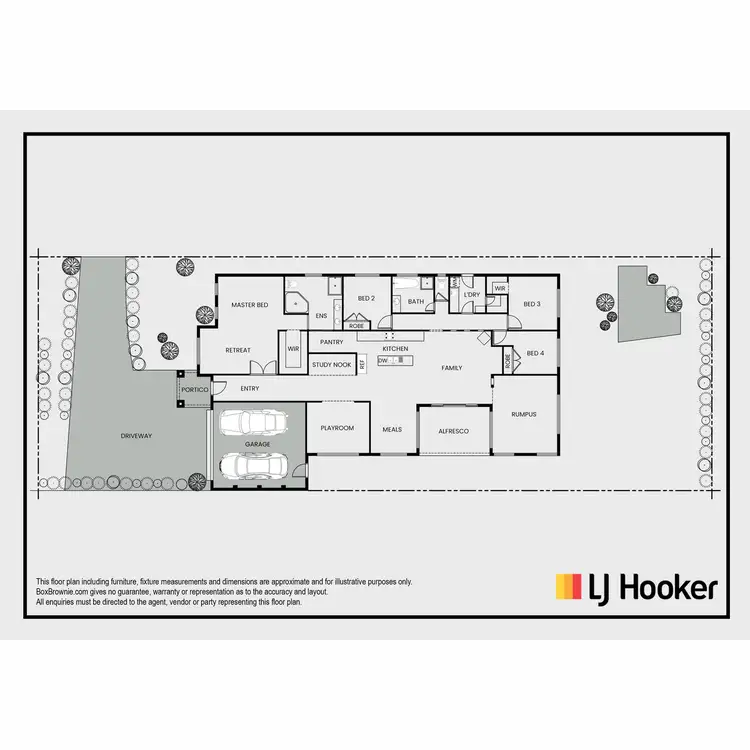 Floorplan of Homely house listing, 11 Cowan Parkway, Point Cook VIC 3030
