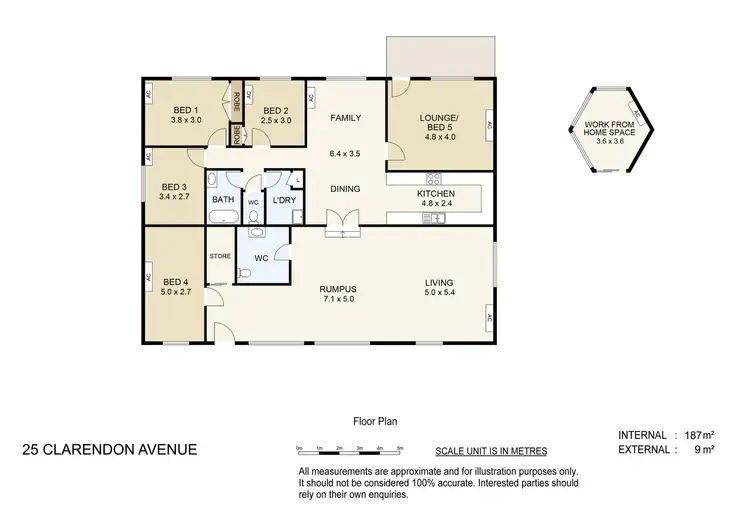 Floorplan of Homely house listing, 25 Clarendon Avenue, Bethania QLD 4205