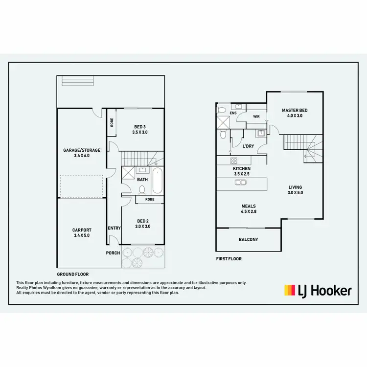Floorplan of Homely townhouse listing, 37/14 Outlook Way, Sunbury VIC 3429