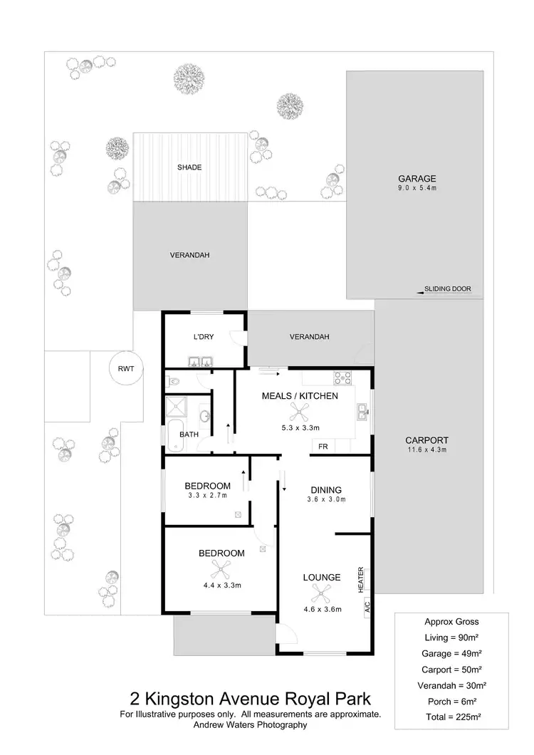 Floorplan of Homely house listing, 2 Kingston Avenue, Royal Park SA 5014