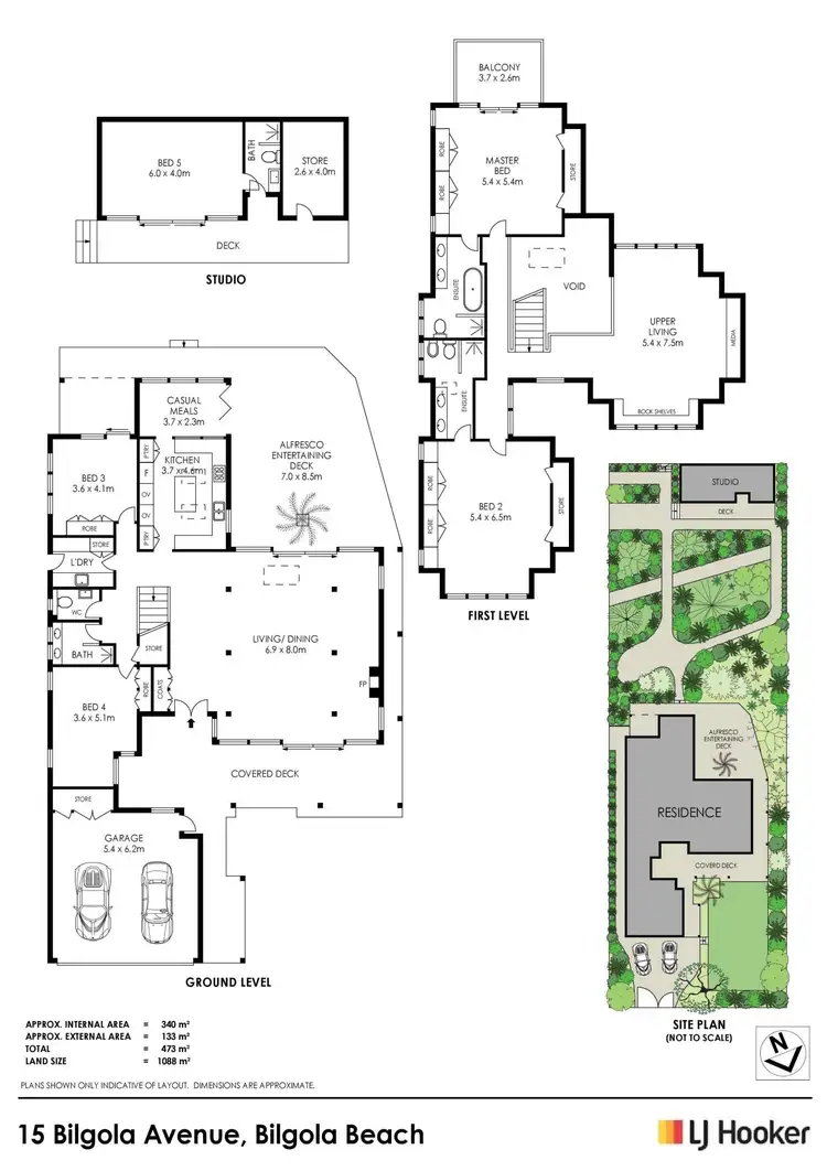 Floorplan of Homely house listing, 15 Bilgola Avenue, Bilgola Beach NSW 2107