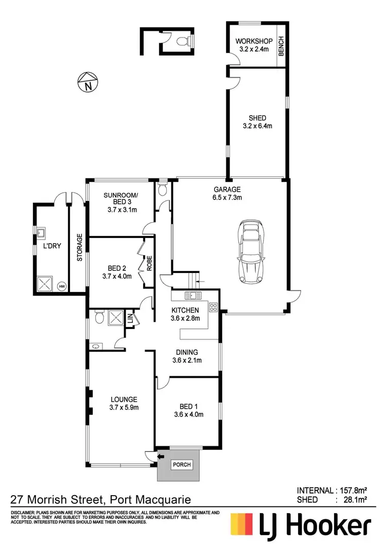 Floorplan of Homely house listing, 27 Morrish Street, Port Macquarie NSW 2444