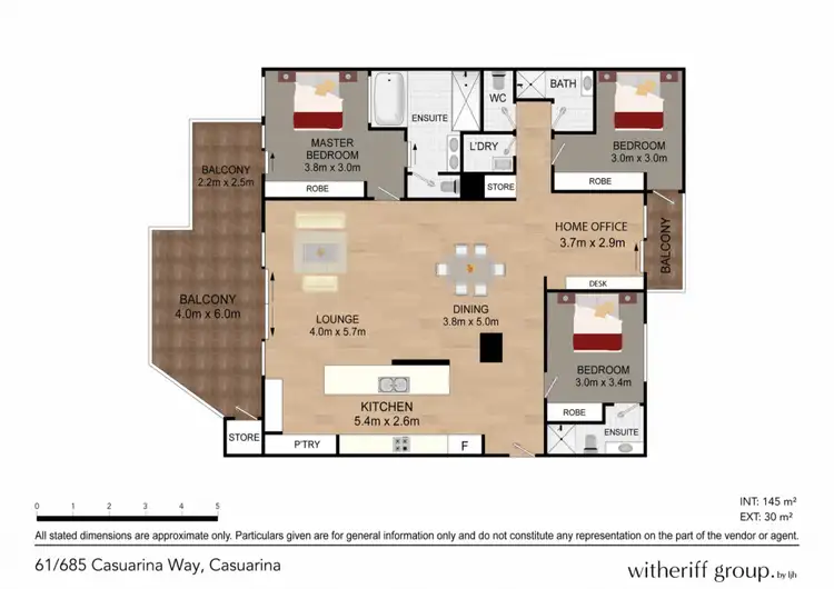 Floorplan of Homely unit listing, 61/685 Casuarina Way, Casuarina NSW 2487