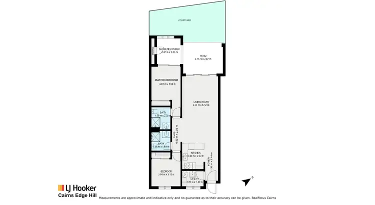 Floorplan of Homely unit listing, 16/58-70 Redlynch Intake Road, Redlynch QLD 4870