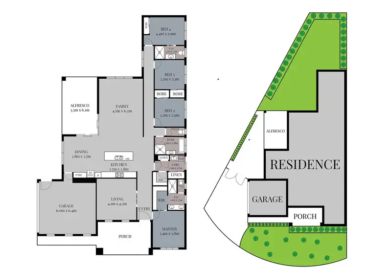 Floorplan of Homely house listing, 53 Woodland Heath Drive, Inverloch VIC 3996