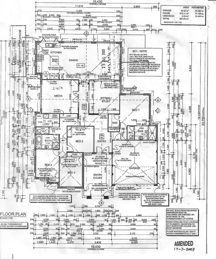 Floorplan of Homely house listing, 15 Hampshire Drive, Quinns Rocks WA 6030