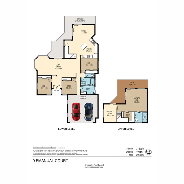 Floorplan of Homely house listing, 9 Emanual Court, Eatons Hill QLD 4037