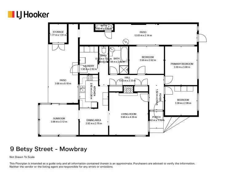 Floorplan of Homely house listing, 9 Betsy Street, Mowbray TAS 7248