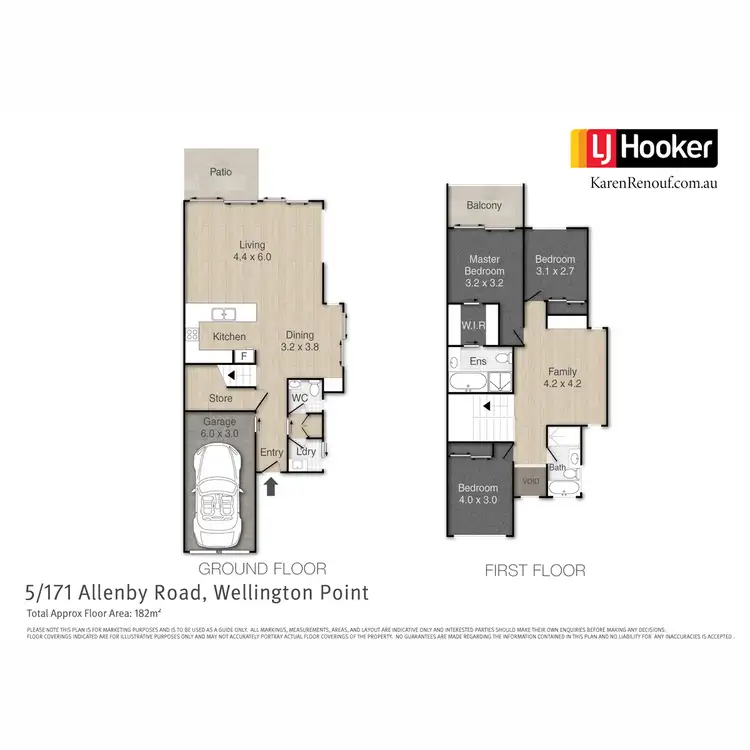 Floorplan of Homely townhouse listing, 5/171 Allenby Road, Wellington Point QLD 4160