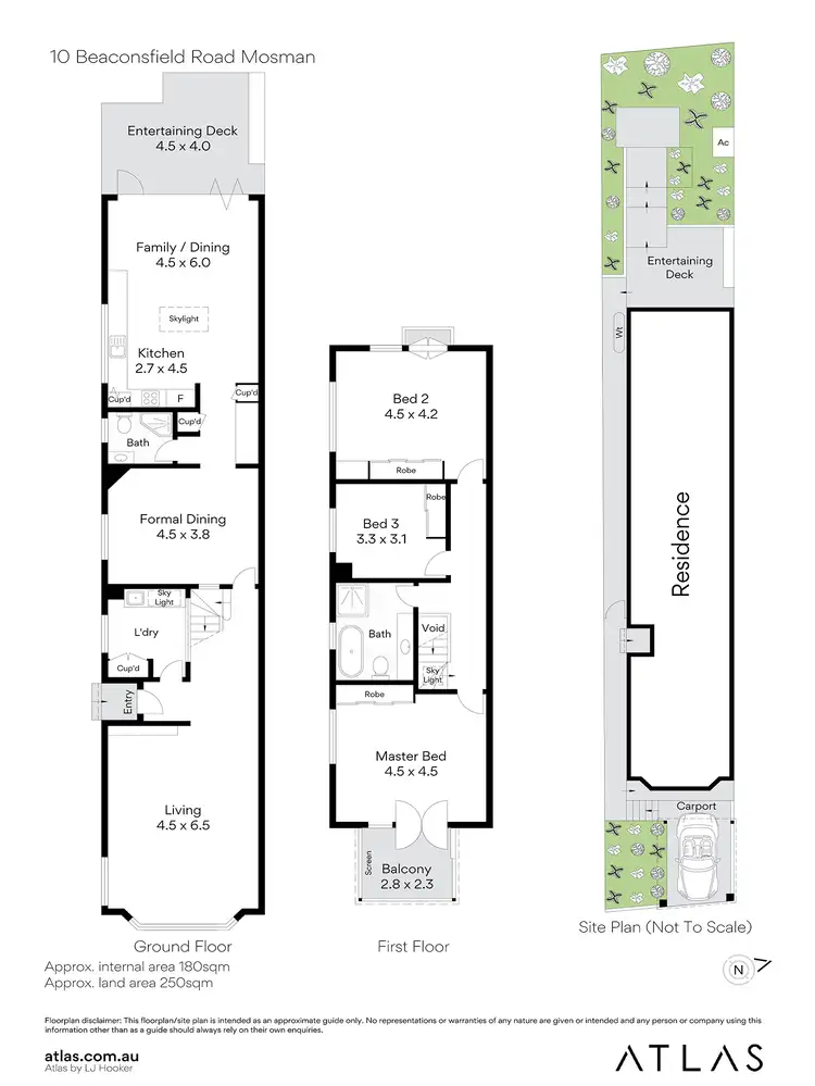 Floorplan of Homely house listing, 10 Beaconsfield Road, Mosman NSW 2088