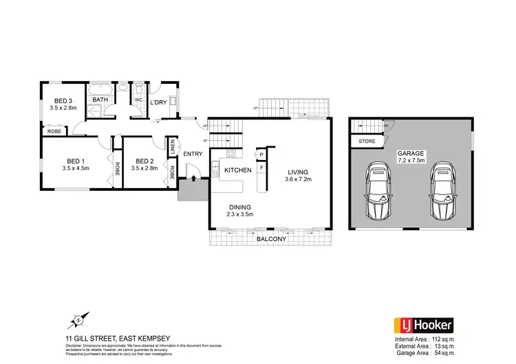 Floorplan of Homely house listing, 11 Gill Street, East Kempsey NSW 2440