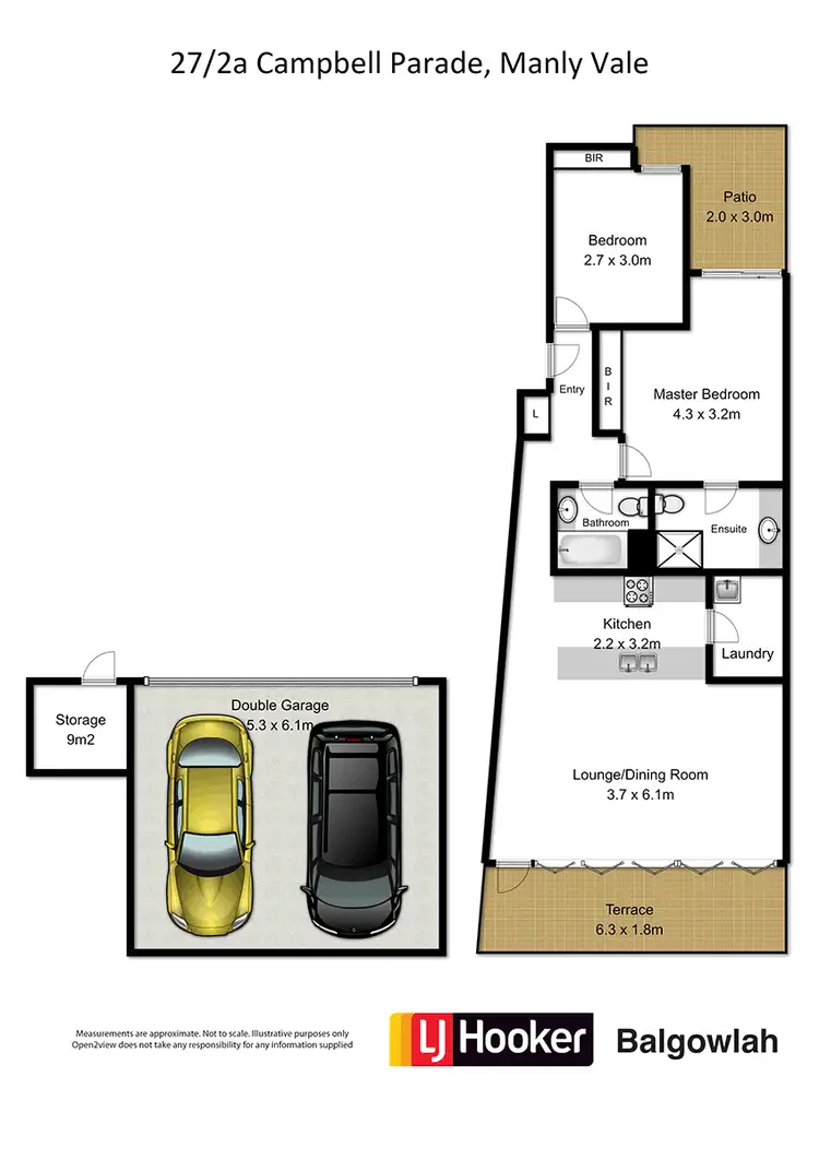 Floorplan of Homely apartment listing, 27/2a Campbell Parade, Manly Vale NSW 2093