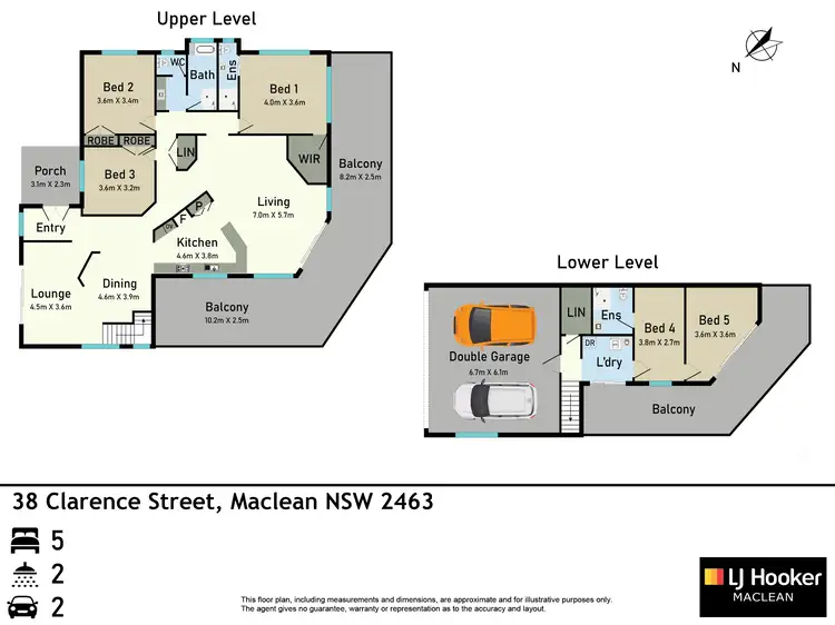 Floorplan of Homely house listing, 38 Clarence Street, Maclean NSW 2463