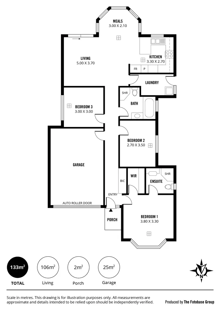 Floorplan of Homely house listing, 4 Furniss Court, Osborne SA 5017