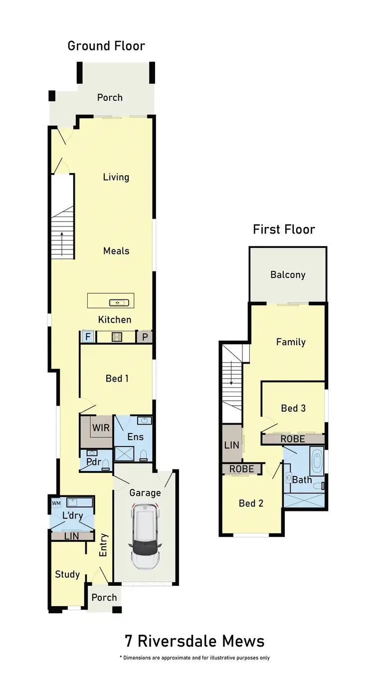 Floorplan of Homely house listing, 7 Riversdale Mews, Wallan VIC 3756